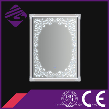 Jnh274ss Nouveau style Rectangle Encadré LED rétro-éclairé Verre Miroir de salle de bain